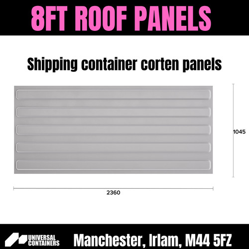 Shipping container roof panel - shipping,
