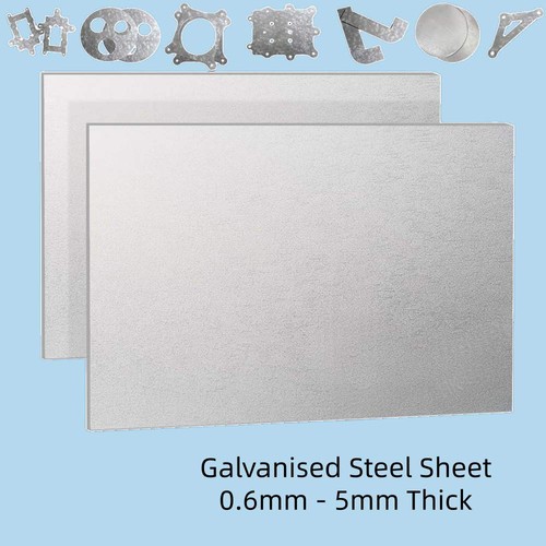 Galvanised steel sheet - galvanised, 0.6mm